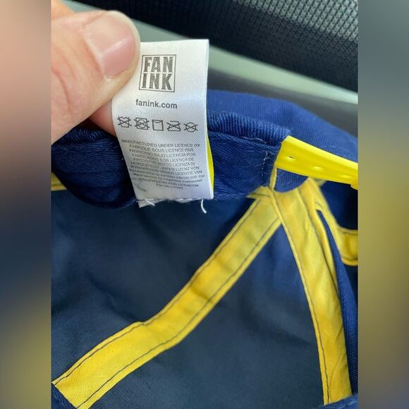 Fan Ink Officially Licensed Club America Soccer Hat Snap Back Blue Yellow - Picture 7 of 8